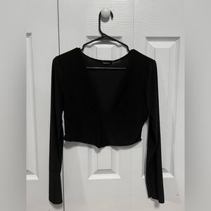 long black sleeve top
